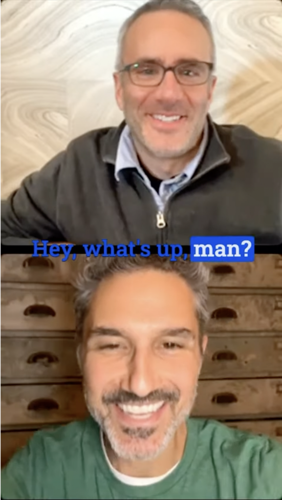 Ethan Zohn Survivor and Dr Benjamin Caplan MD